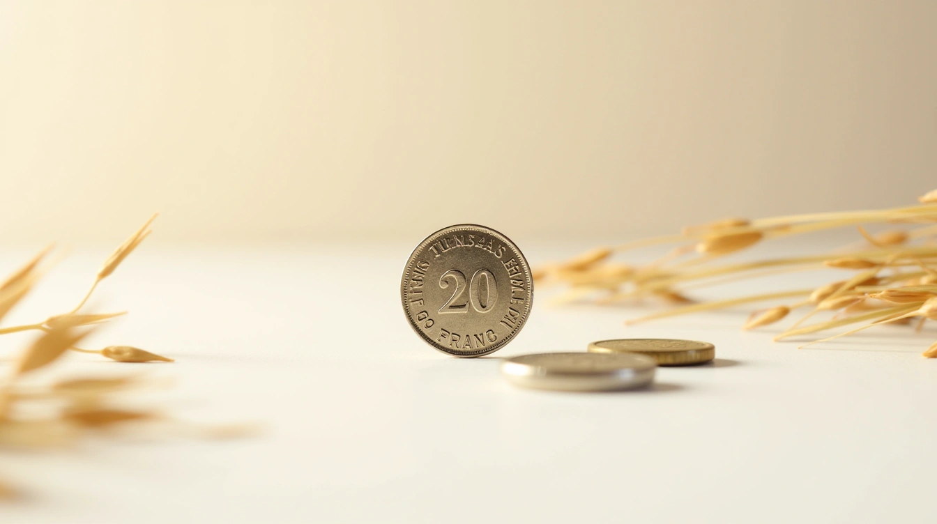 Caractéristiques techniques de la 20 francs Tunisie or